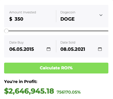 DOGE ROI